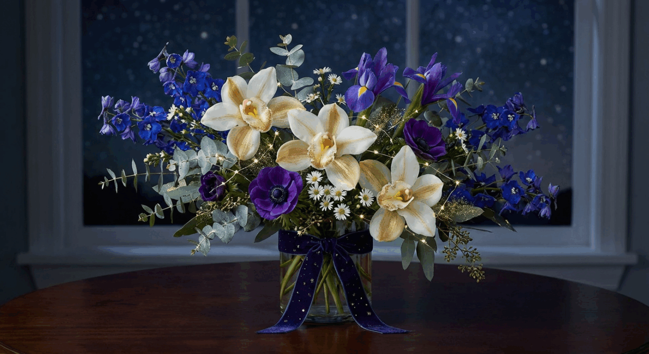 A Constellation of Beauty The Orion’s Belt Bouquet