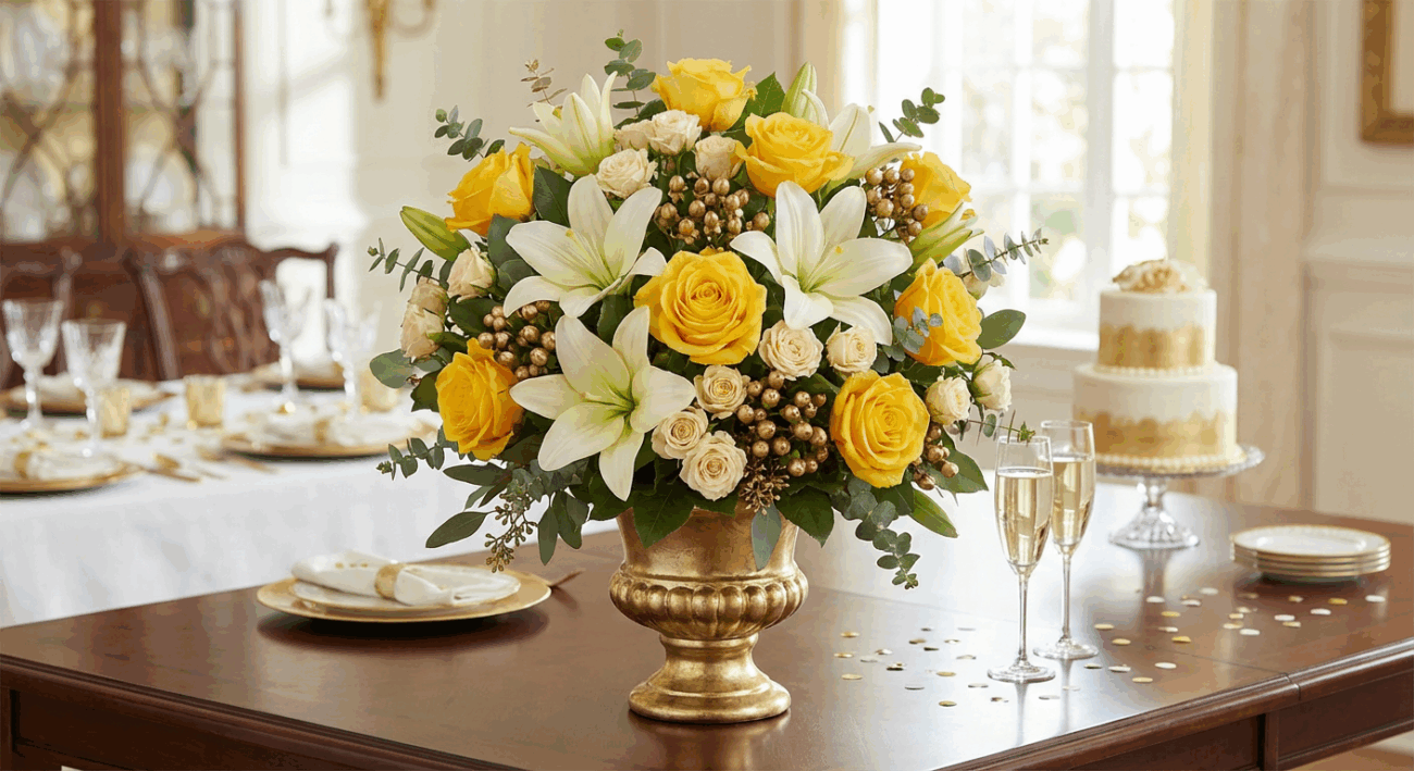 A Grand Celebration The Golden Jubilee Bouque