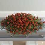 A Life Well Lived Full Casket flower Spray