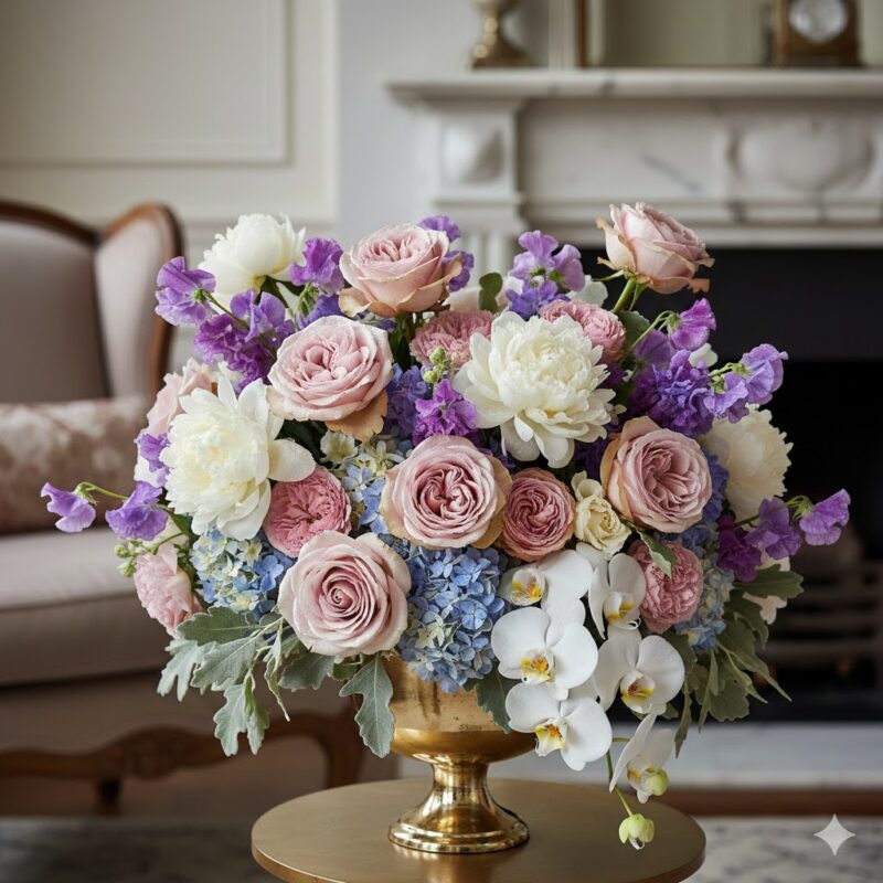 A Luxurious Expression of Gratitude: The Dear Mom Flower Arrangement