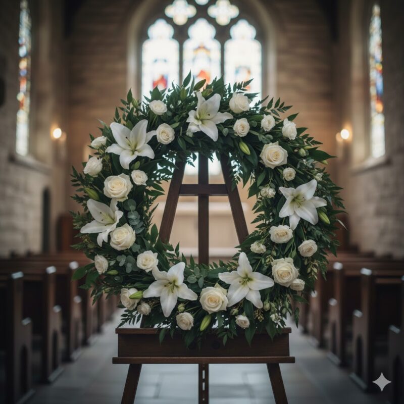 A Timeless Symbol: The SF19-11 – John Henry Sympathy flower Wreath