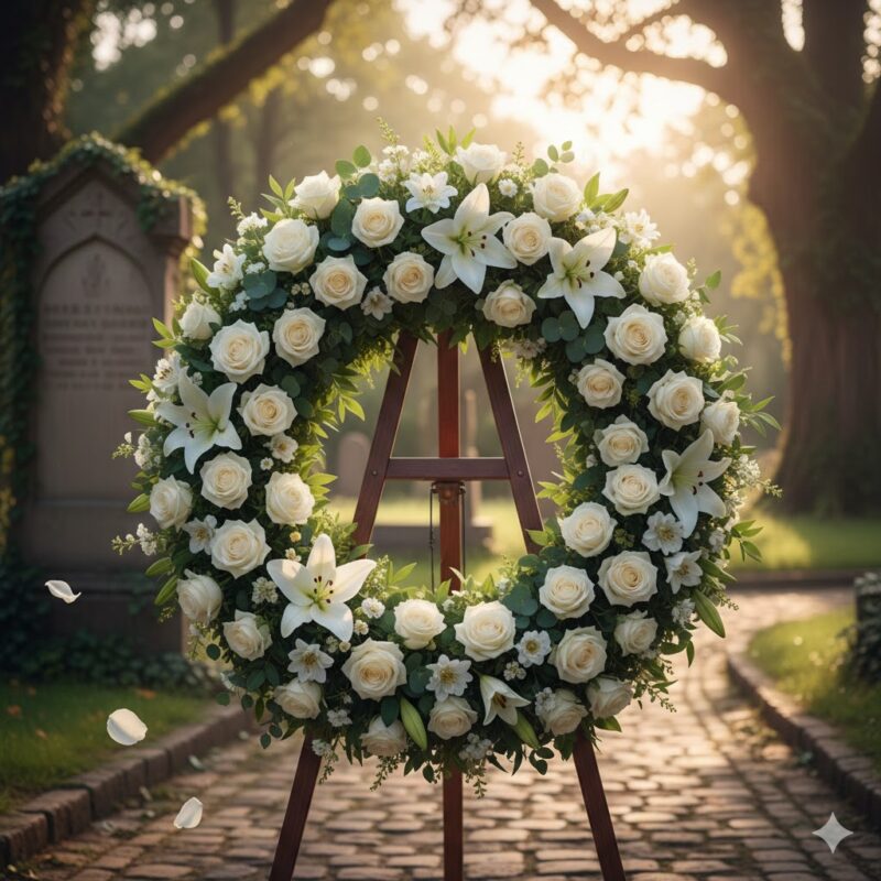 A Timeless Tribute: The Eternal Love Wreath