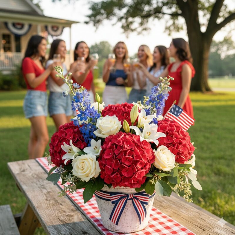Celebrate Patriotism and Summer Joy with the American Girl Arrangement