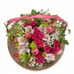 Colorful Flower Basket