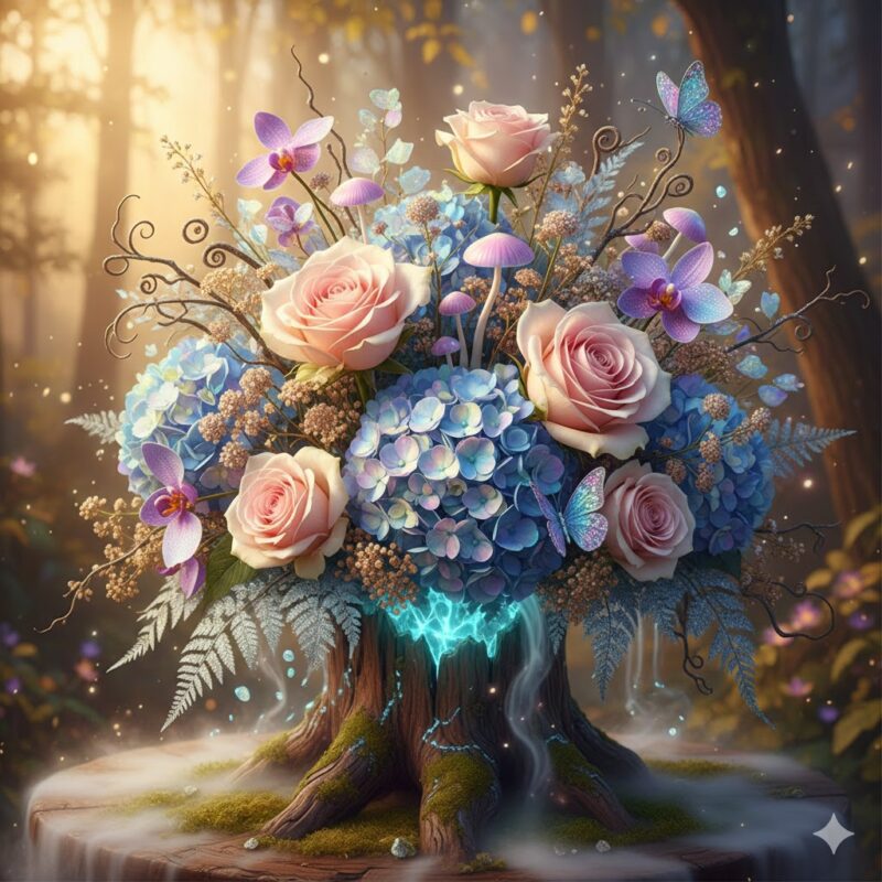 Discover Magic with the Enchanted Fairytale Flower Arrangement