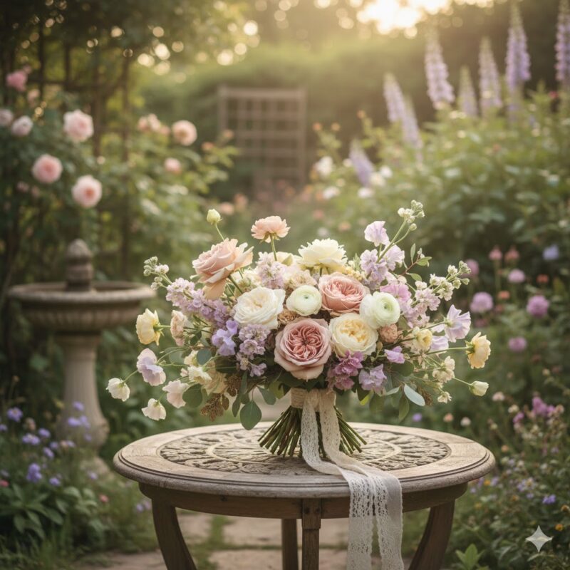 Discover Timeless Elegance with the Vintage Garden Bouquet