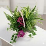 Dish Garden Flower Basket