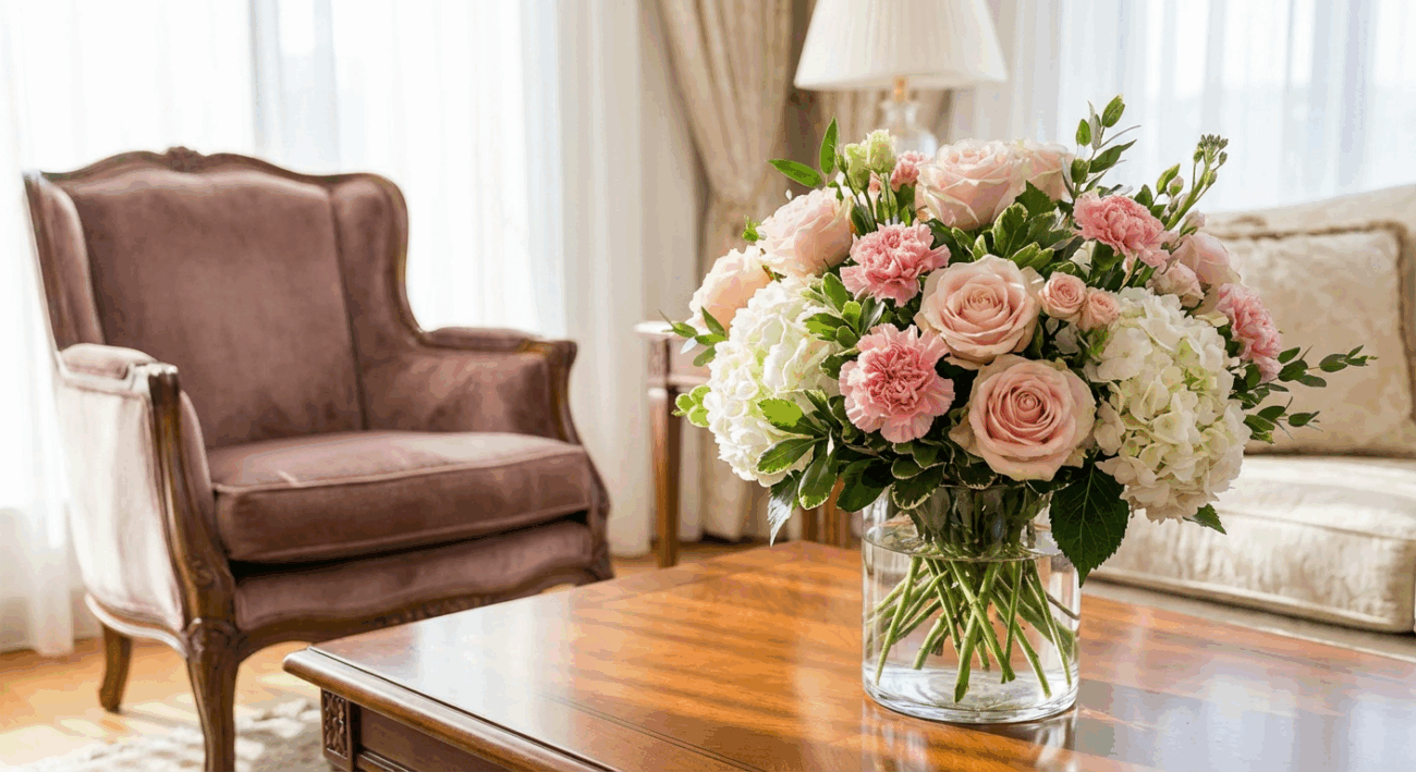 Embrace Elegance with the Pleasingly Pink Flower Arrangement