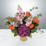 Gilded Flower Arrangement