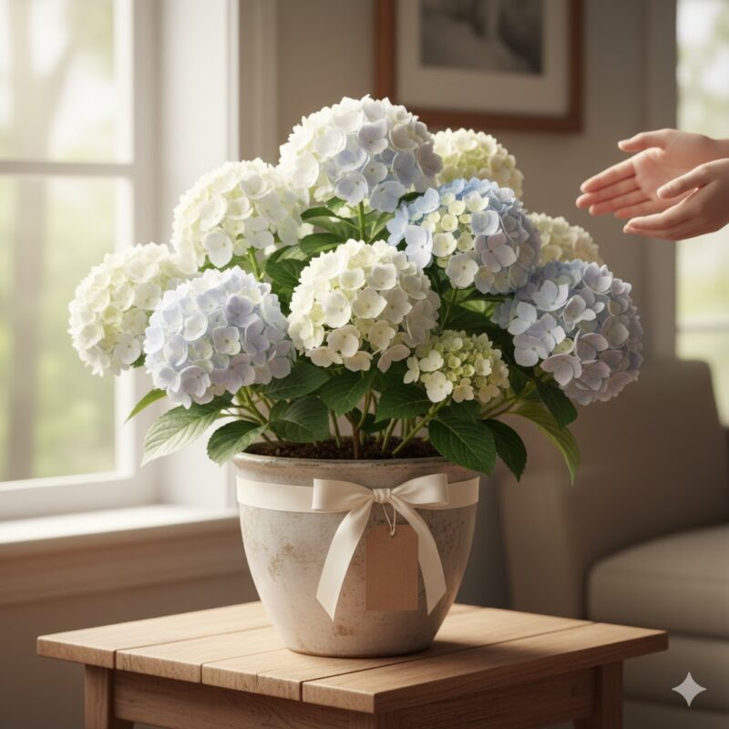 Give the Gift of Lasting Beauty: The Heavenly Hydrangea Flower Plant