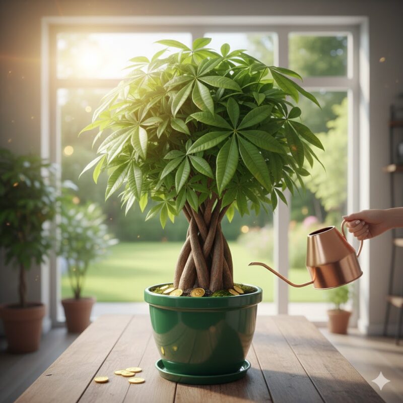 Grow Good Fortune with the Money Tree Plant