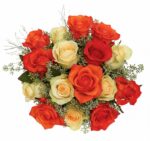 Harvest Moon Roses Arrangement