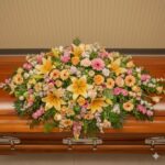 Heavenly Blooms Casket flower Spray