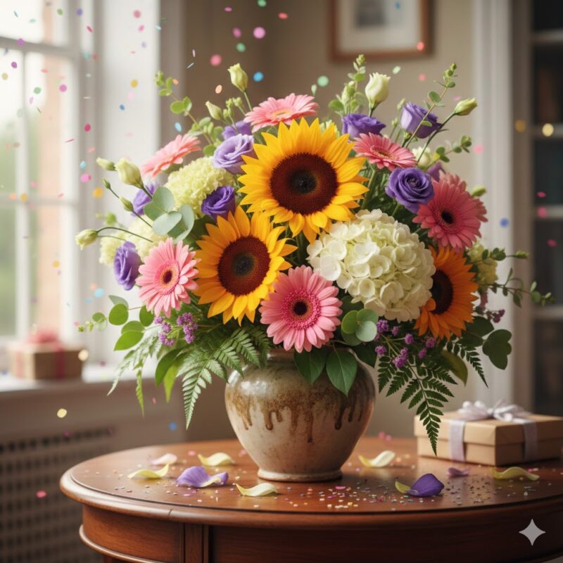 Here’s The Party! Flower Bouquet: Unforgettable Joy Delivered