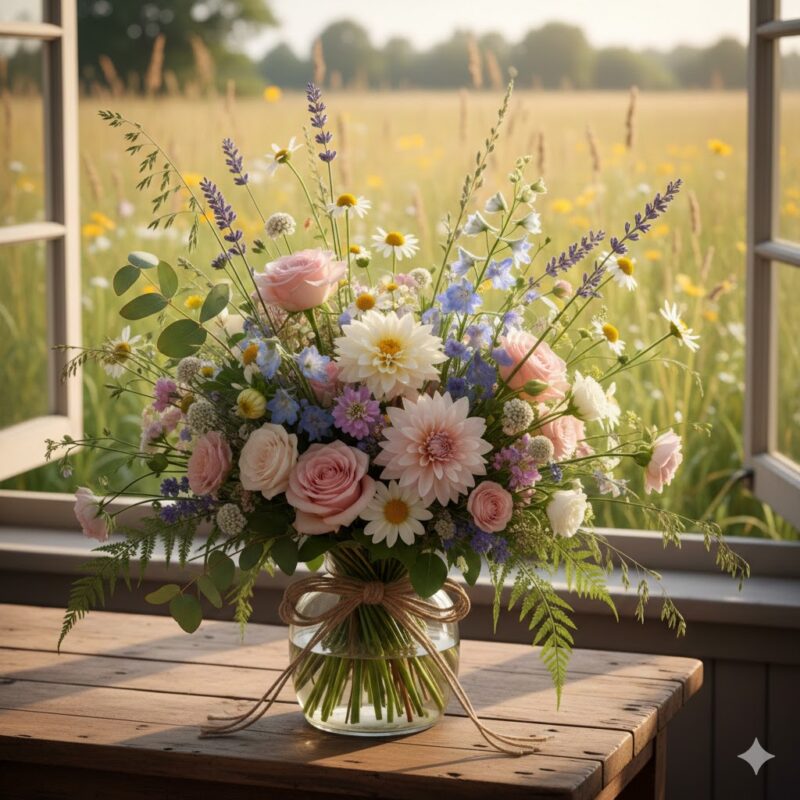 Meadow Magic Flower Bouquet: Bring the Outdoors In