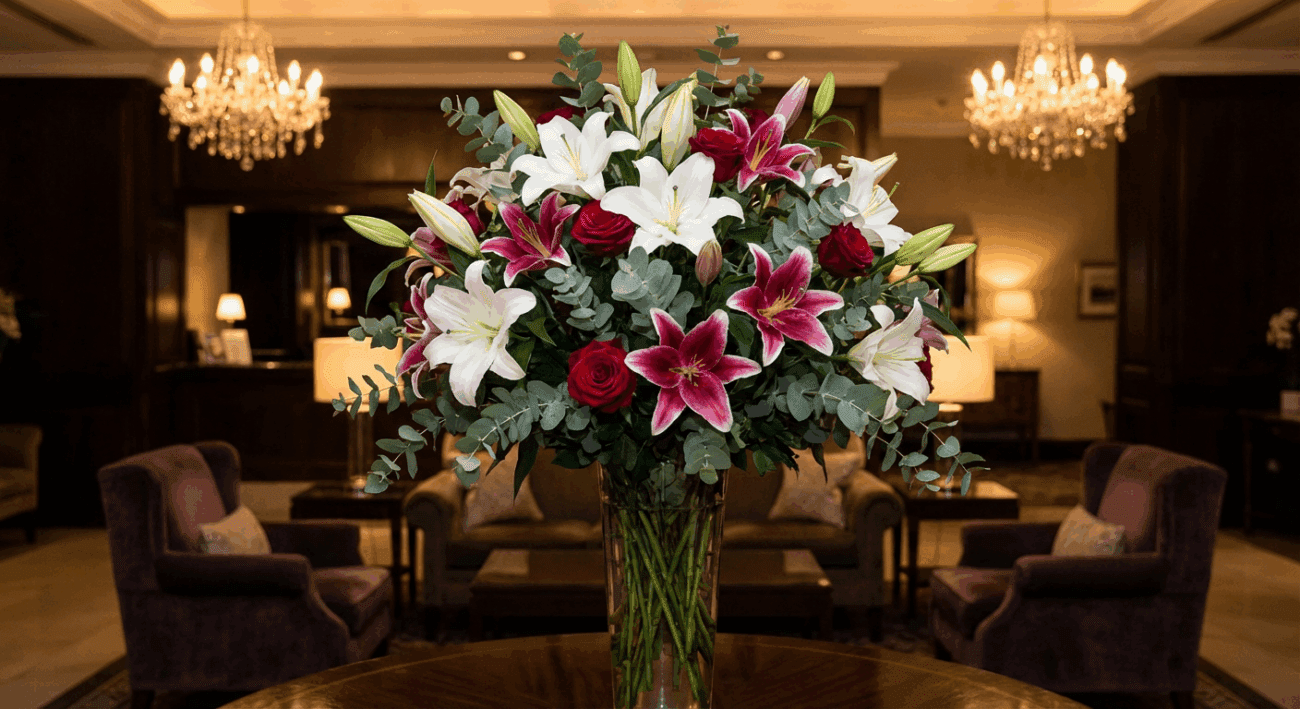 Ooh-La-La Lilies Arrangement