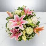 Polished Pearl Flower Arrangement