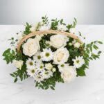 Pristine Flower Basket