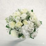 Silver Anniversary Flower Arrangement