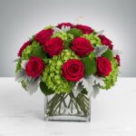 Spring Fever flower bouquet with tulips and roses from Reema Florist Nashville TN.