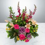 Strength and Silence Flower Basket