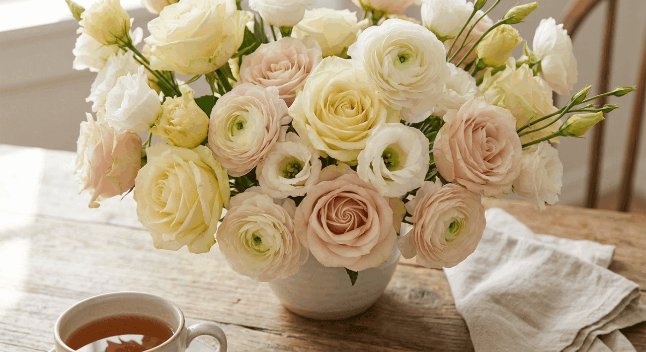 Sweet Cream Bouquet