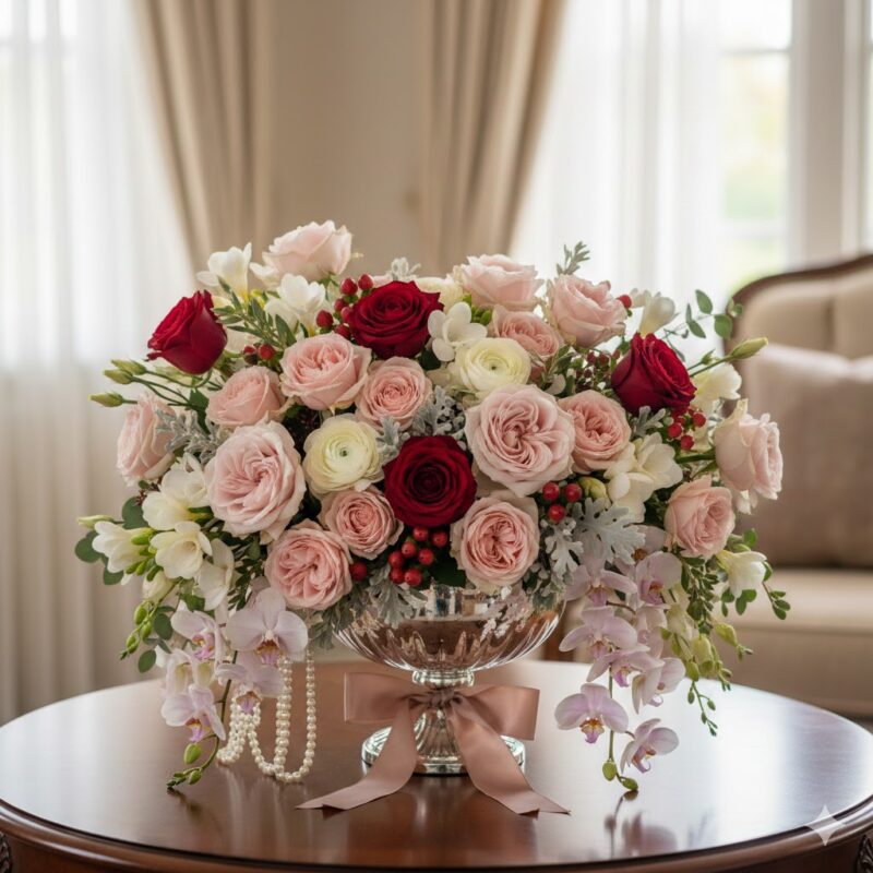 Sweetest Day Memories Flower Arrangement: A Luxurious Chronicle of Affection