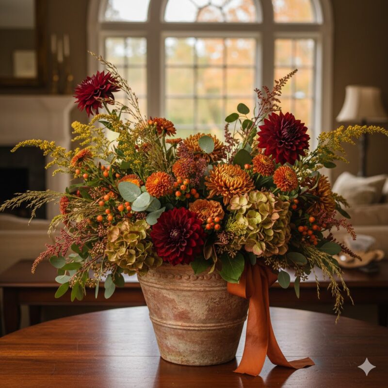 Terracotta Time Flower Plant: A Luxurious, Lasting Gift for Autumn
