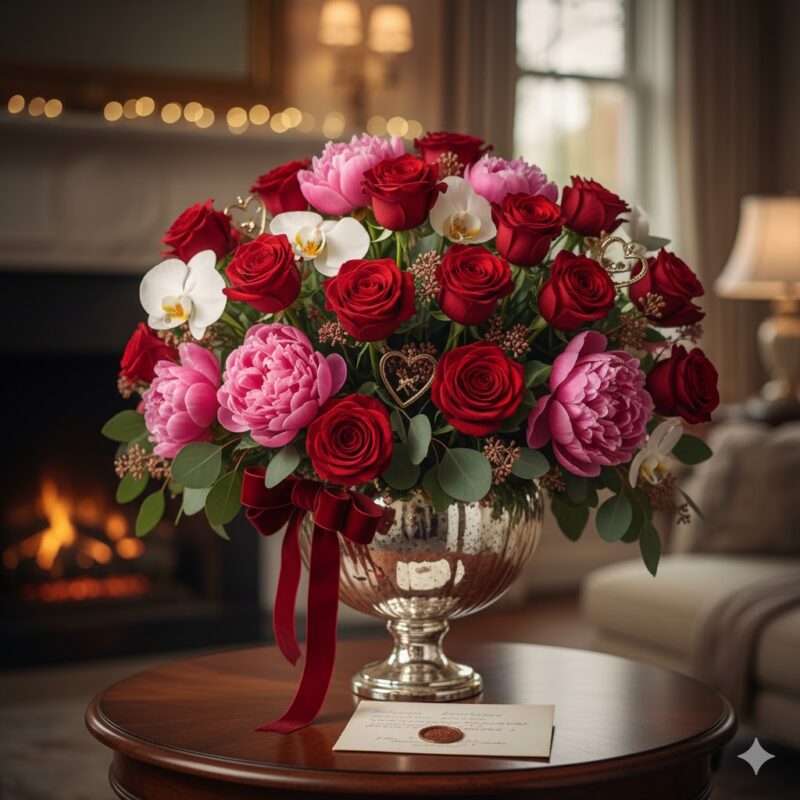 ❤️ The Be Mine Flower Arrangement: An Unforgettable Declaration of Love