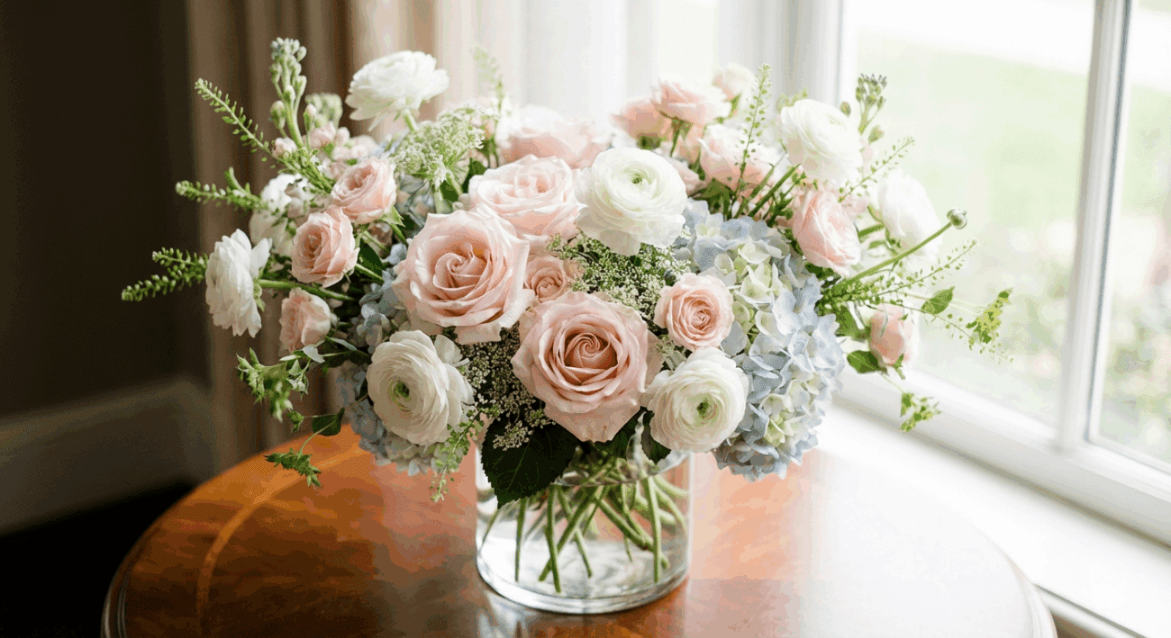 The Carolina Flower Arrangement Graceful Spring Luxury