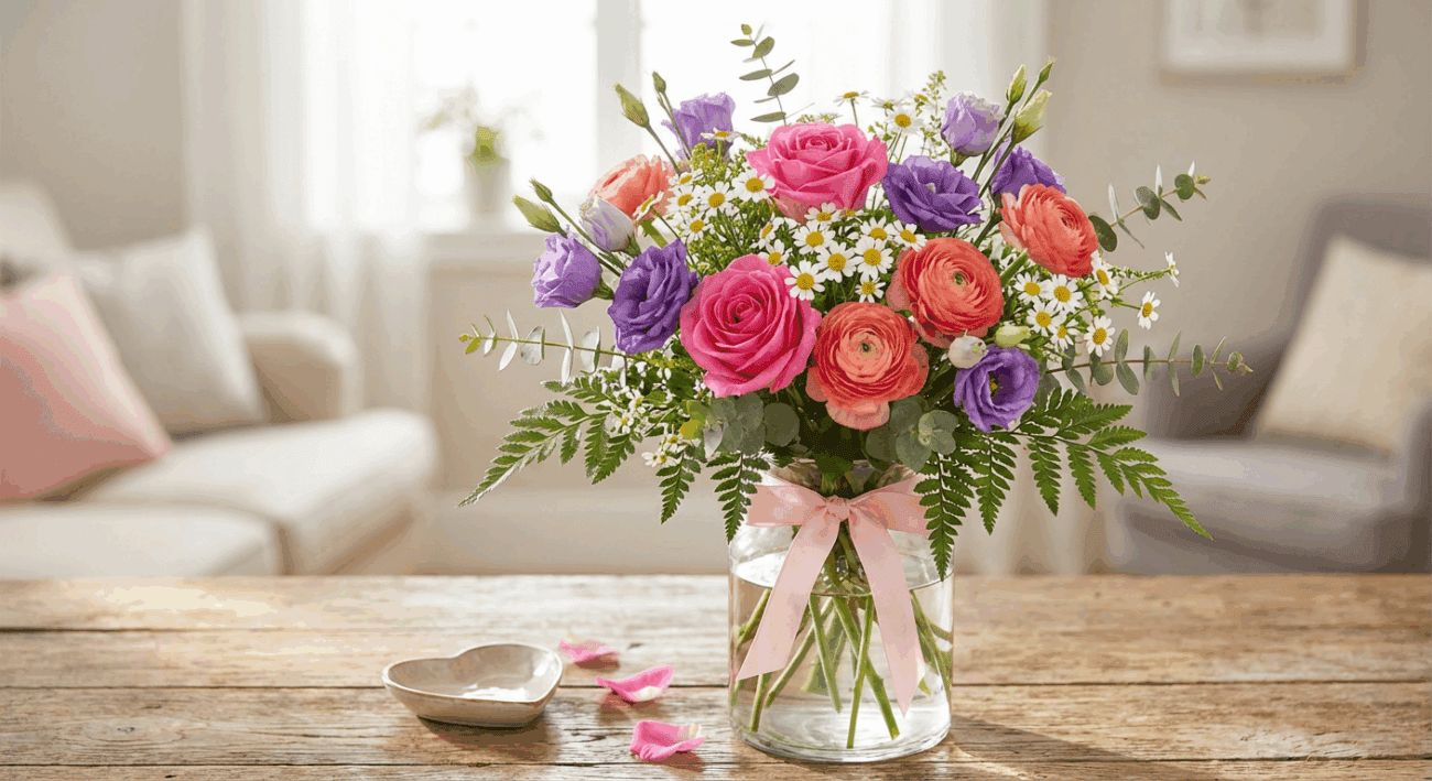 The Flirty Floral Arrangement Playful Romance and Charm