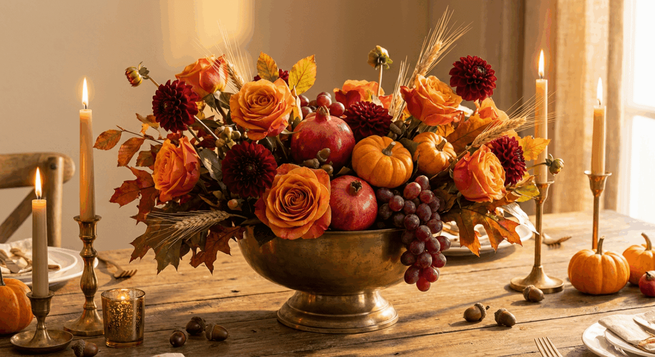 The Full Harvest Centerpiece: A Luxurious Celebration of the Season