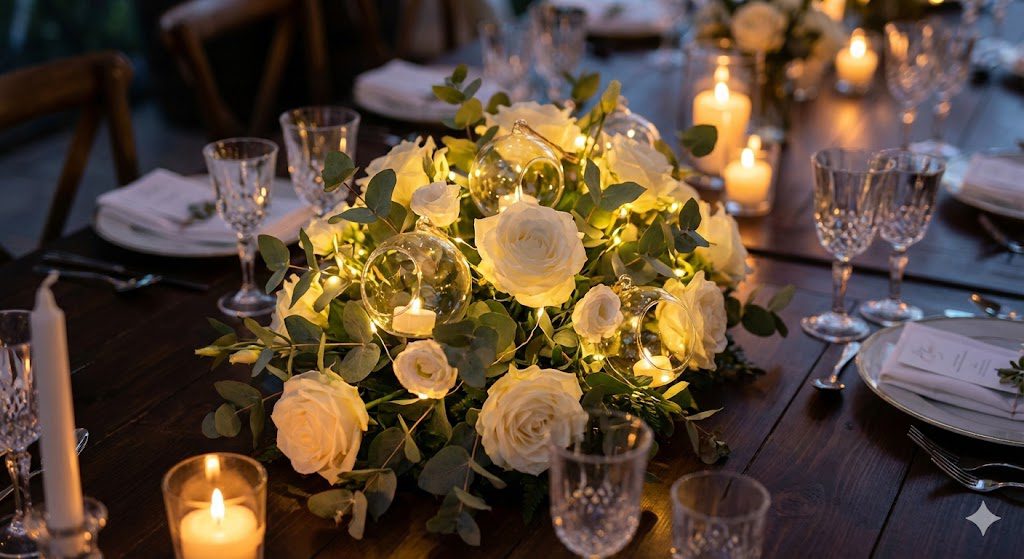 The Glowing Focal Point: Discover the Lit Centerpiece