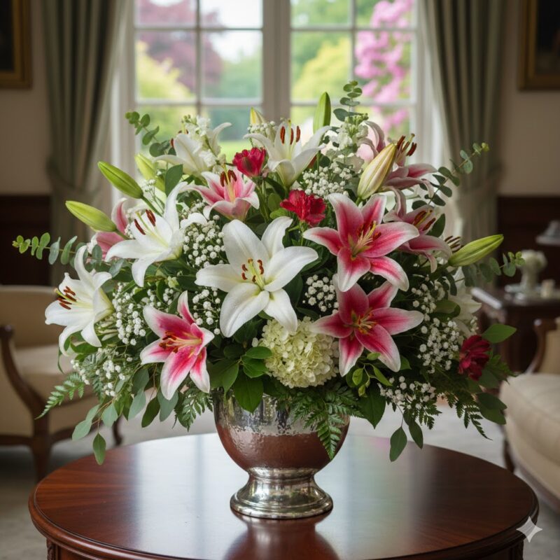 The Lovely Lilies Flower Arrangement: A Luxury Bouquet for Every Moment