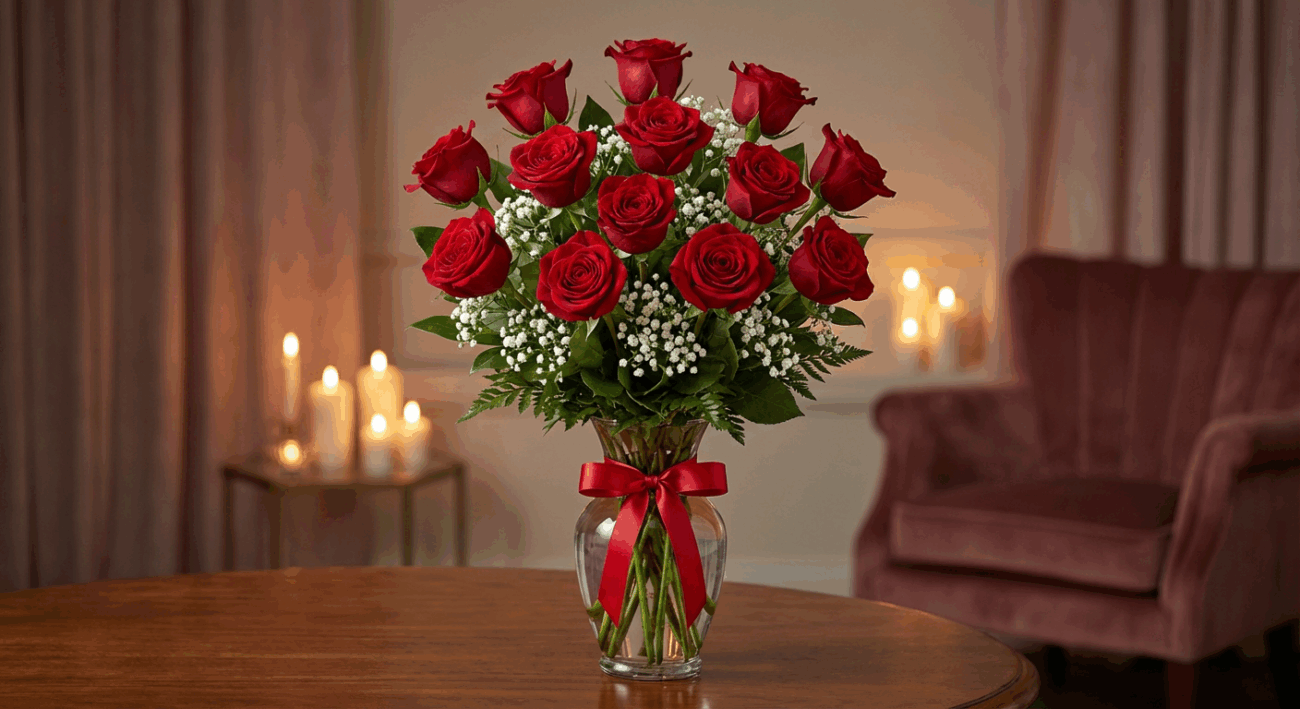 The Perfect Dozen Arrangement The Quintessence of Romance