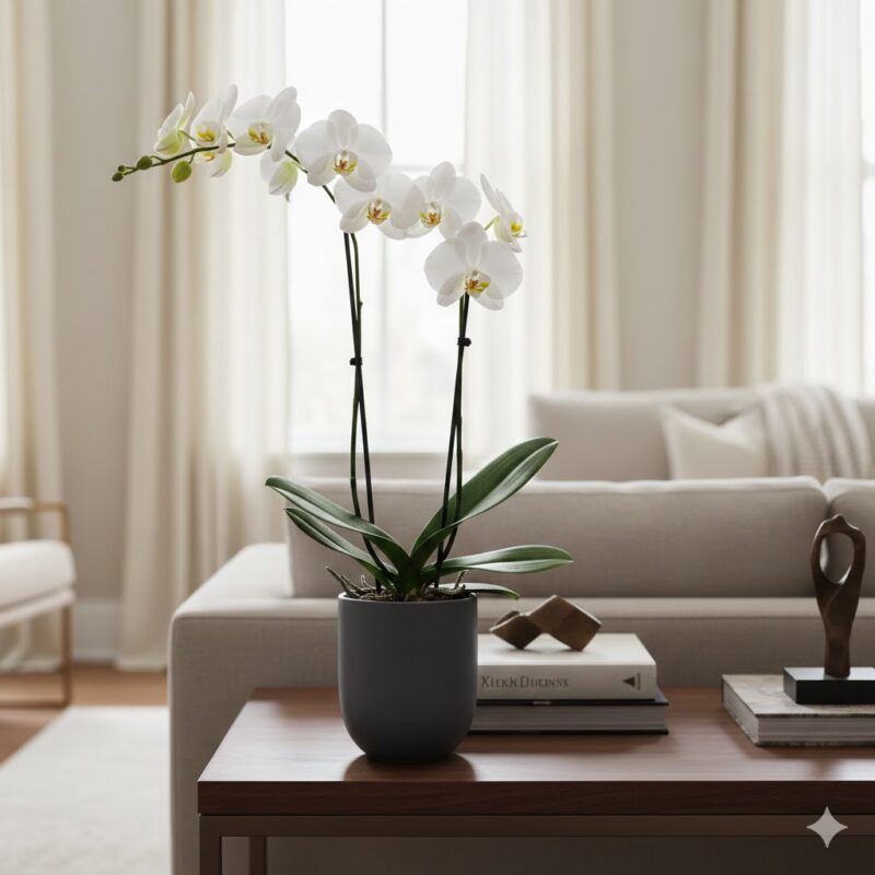 The Single Stem Orchid Flower An Icon of Understated Luxury