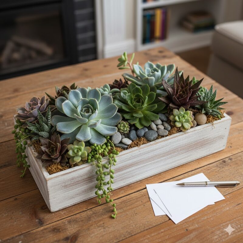 The Succulent Box: A Lasting Flower Arrangement for Every Occasion