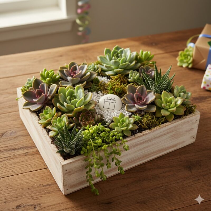 The Succulent Box A Lasting Flower Arrangement for Every Occasionn
