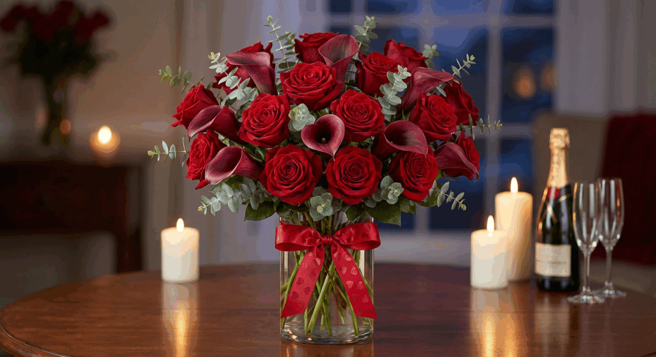 The XO Arrangement A Grand Romantic Gesture