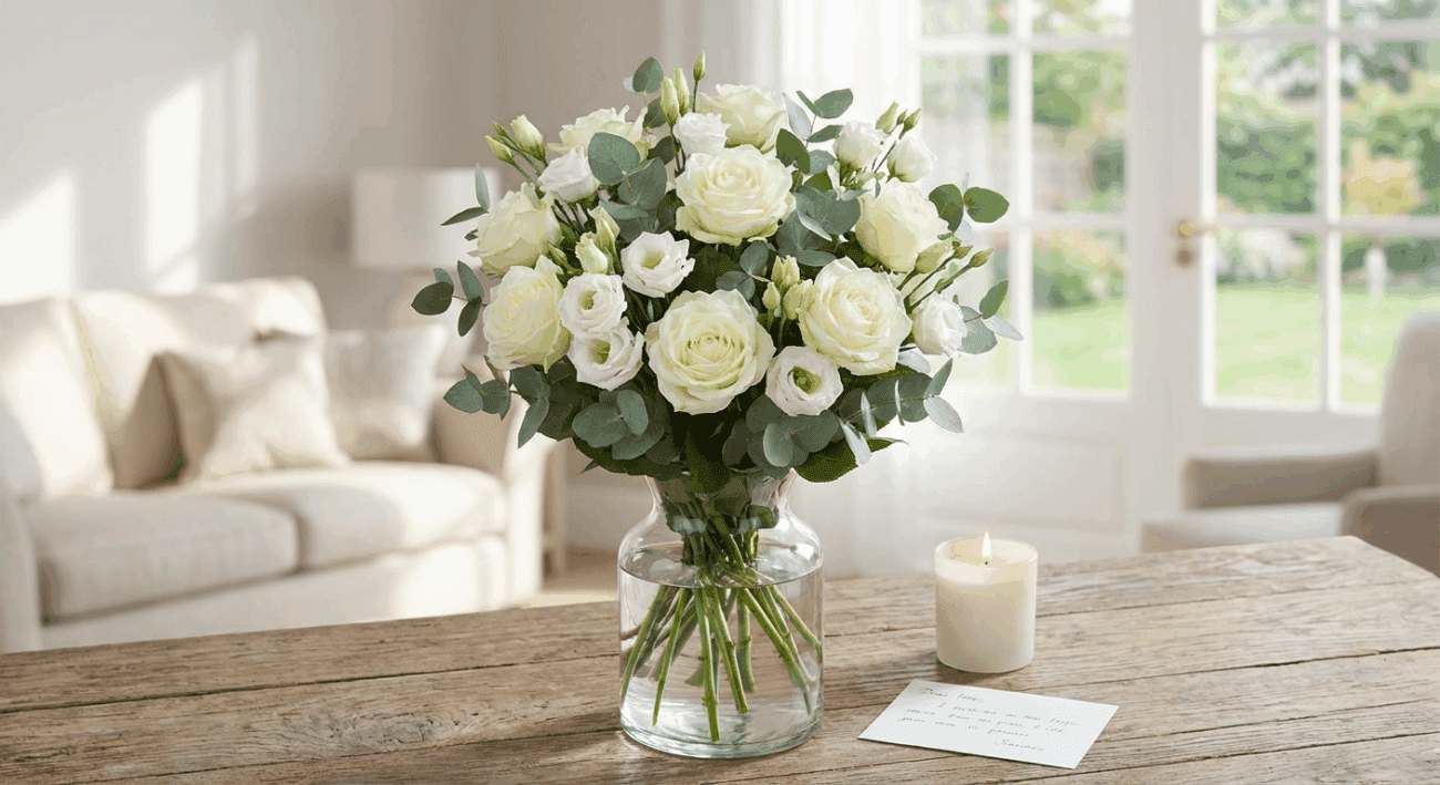 Timeless Romance Discover the Evelyn Roses Flower Bouquet