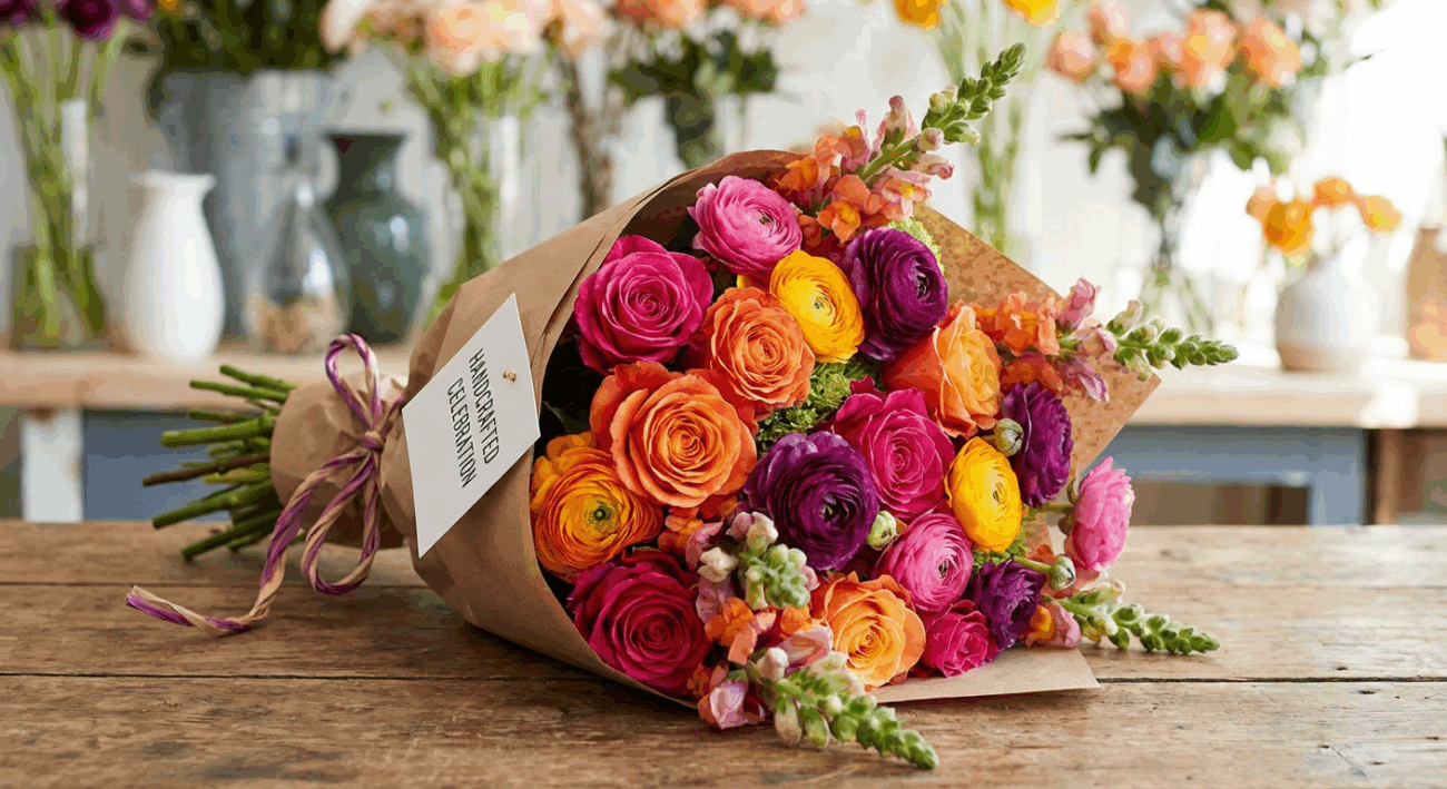 Twist and Shout Flower Bouquet