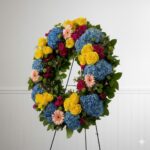 Vivid Spring wreath