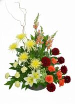 Warm Tones Flower Bouquet