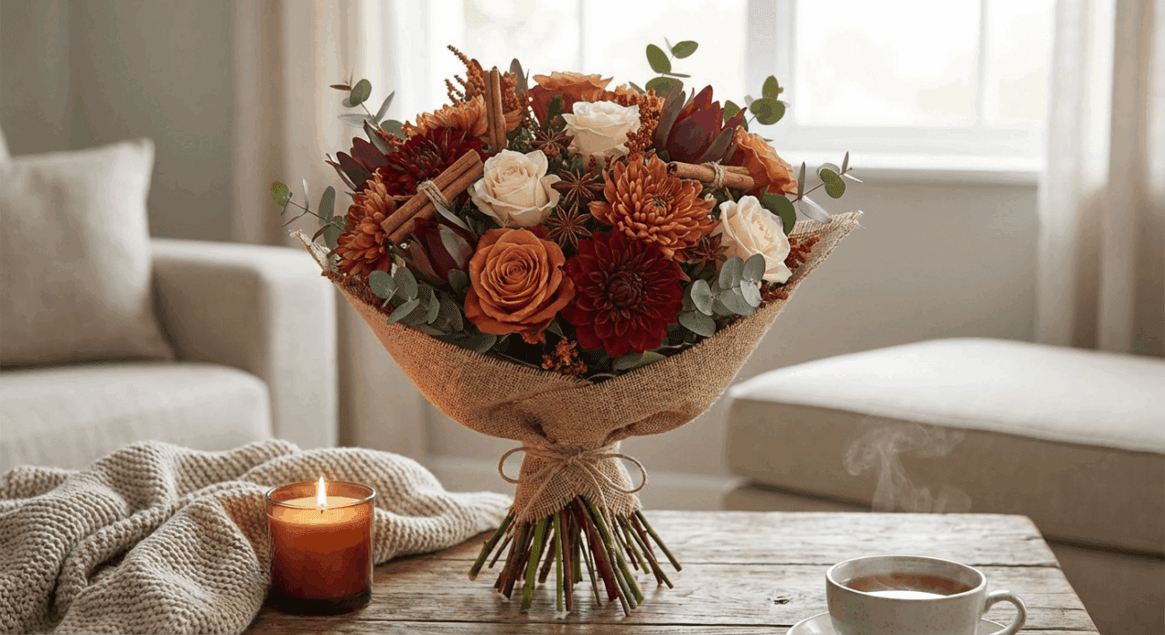 Wrap Your Home in Warmth: The Luxurious Cinnamon Bouquet