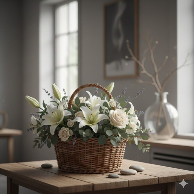 A Sanctuary of Serenity: The Peaceful Reflections Basket