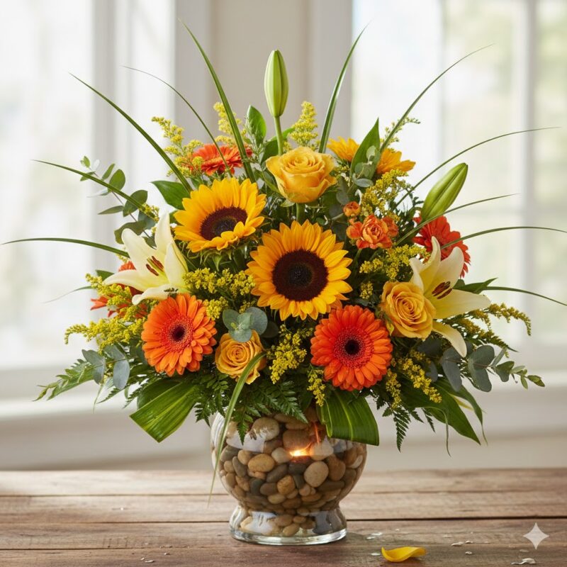 Brighten Their World with the Rays of Life Arrangement