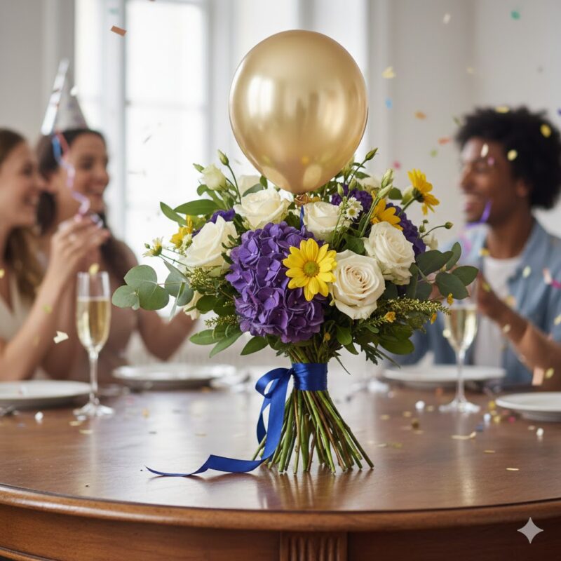 Congratulations Balloon: The Essential Accessory for Any Flower Bouquet