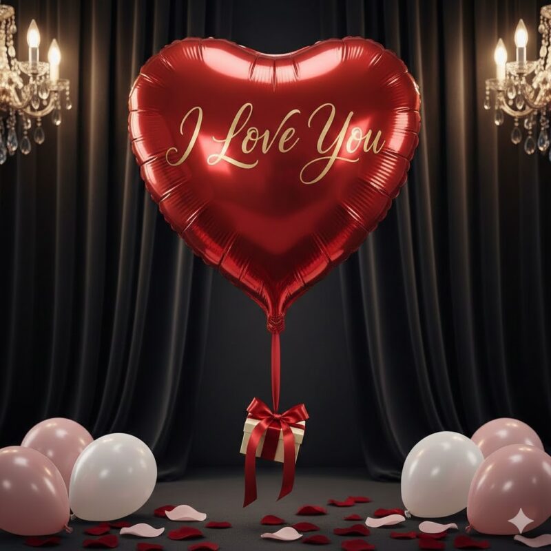 I Love You Balloon: The Perfect Luxury Extra to Declare Your Love