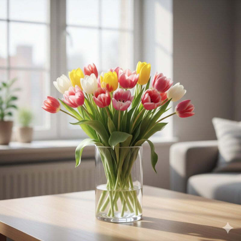 3. Tulips (Tulipa spp.)