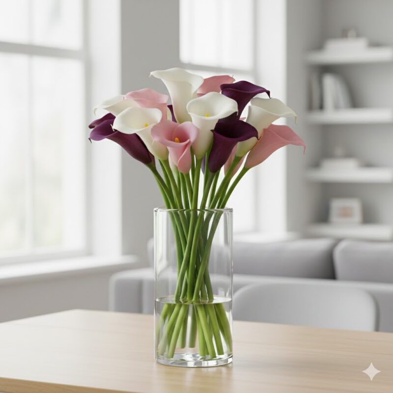 5. Calla Lilies (Zantedeschia spp.)